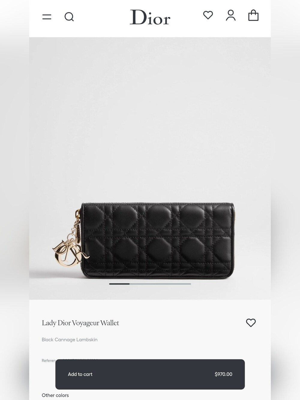 🖤 Lady Dior Wallet 🖤 - Picture 14 of 14